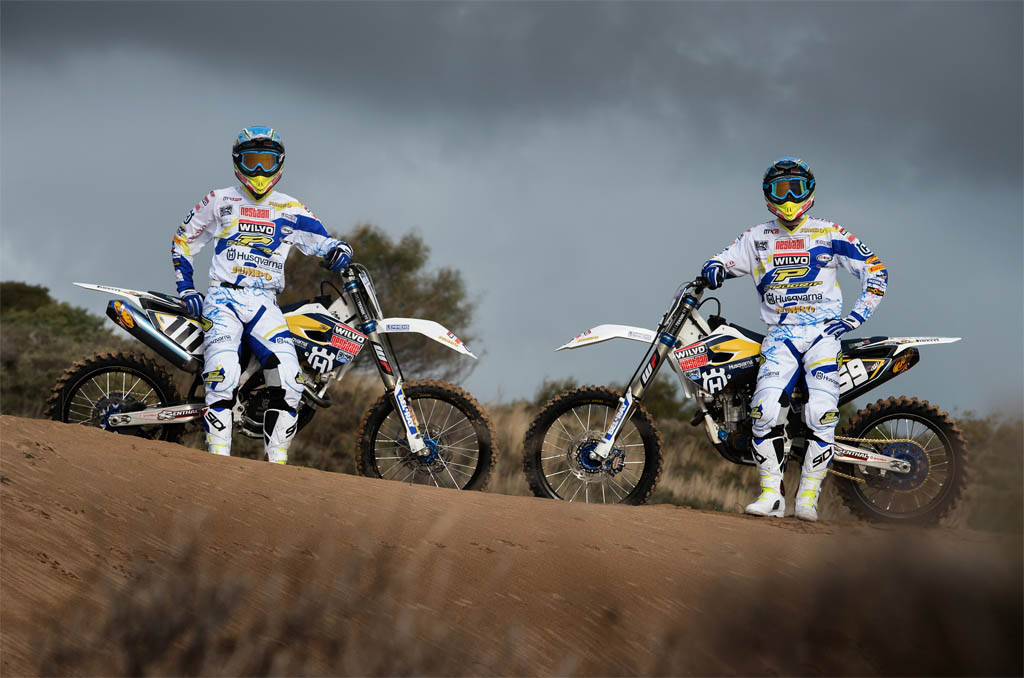 Husqvarna MXGP 2015 Line Up Photo Shooting