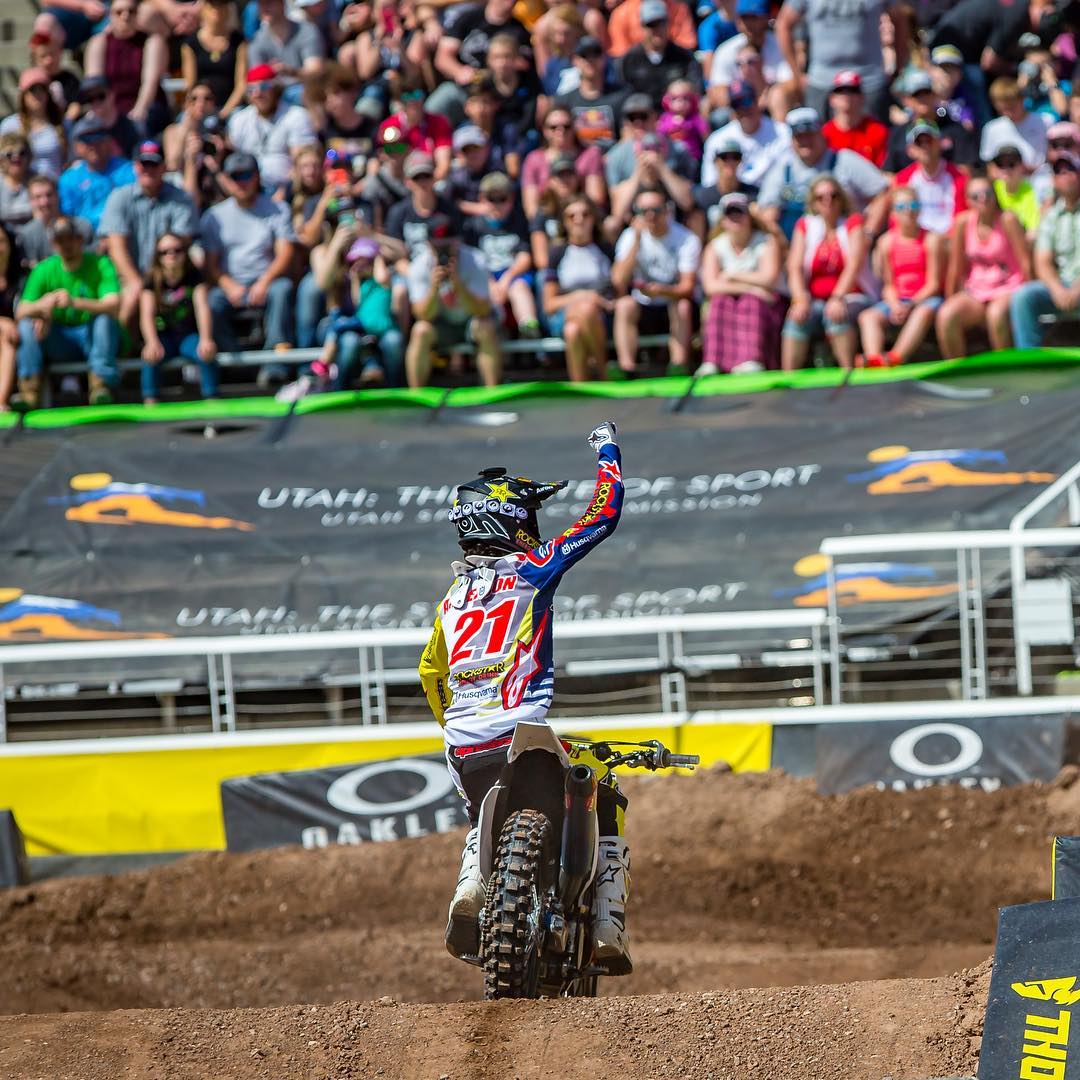 Supercross Las Vegas Race links anderson LIVE 2018