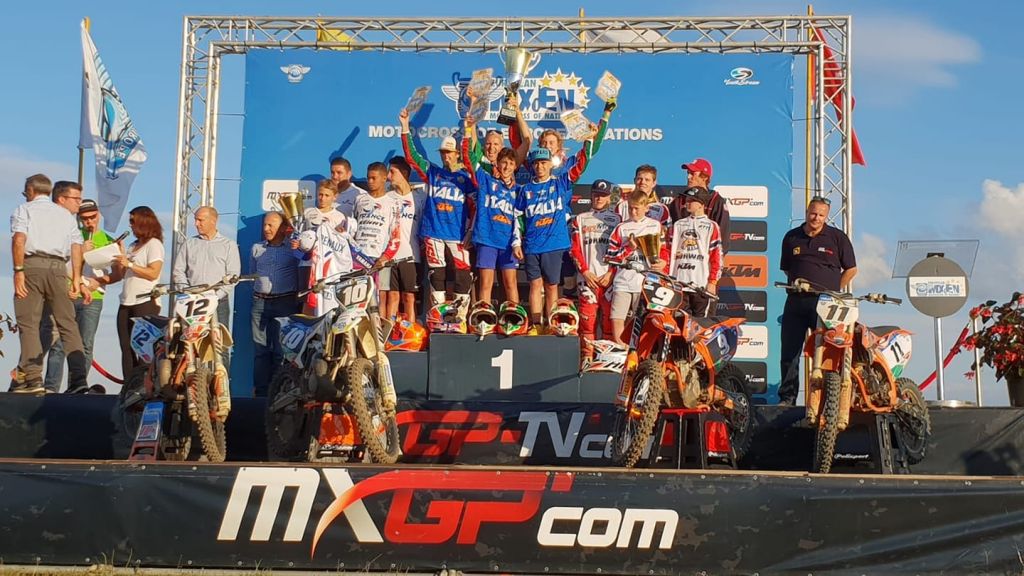 L’Italia domina il Motocross delle Nazioni Europee