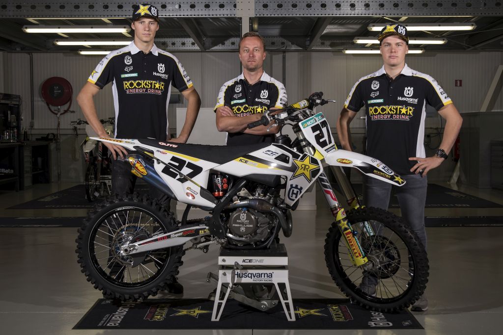 Arminas Jasikonis con Husqvarna nel 2019 A