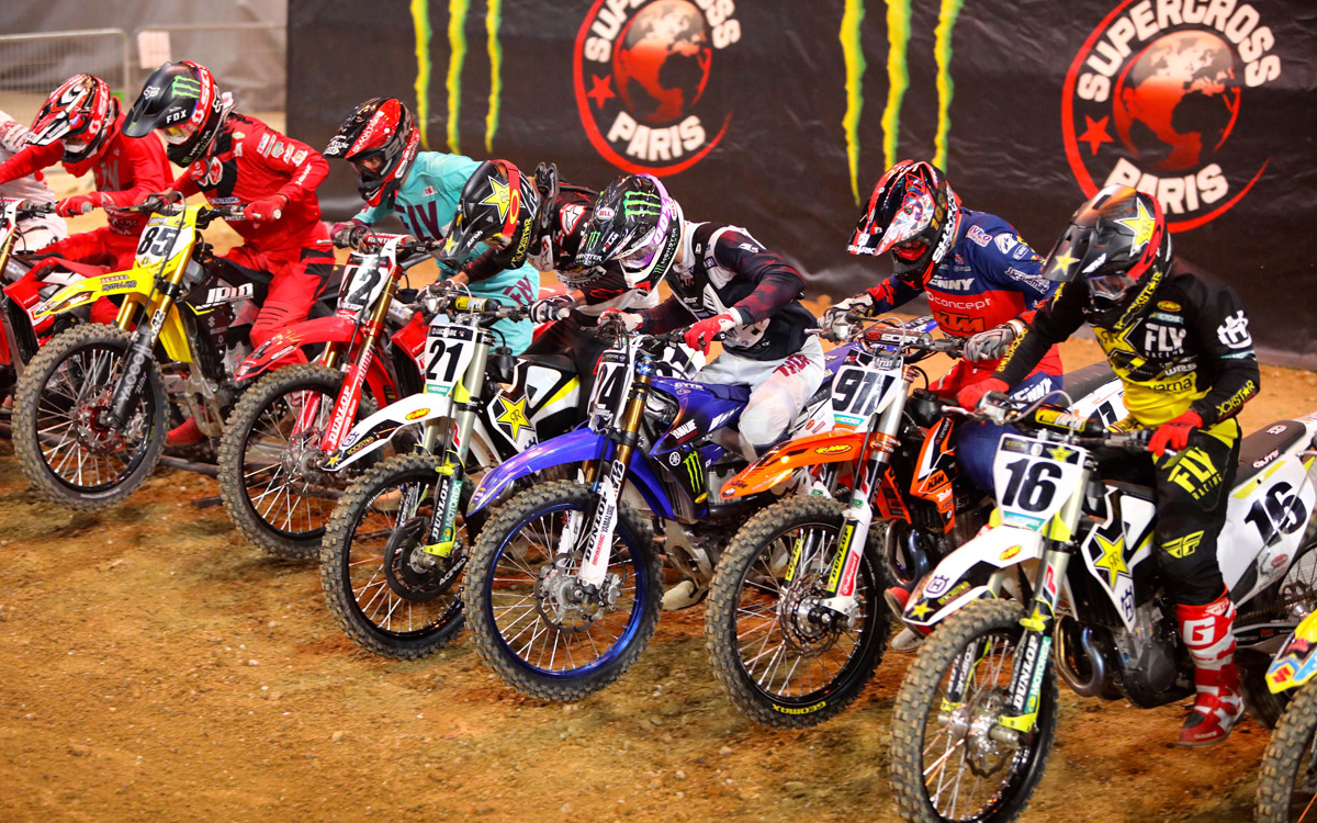Jason Anderson King of Paris partenza 2018
