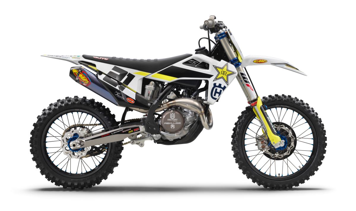 Husqvarna presenta la FC 450 Rockstar edition 2020 A
