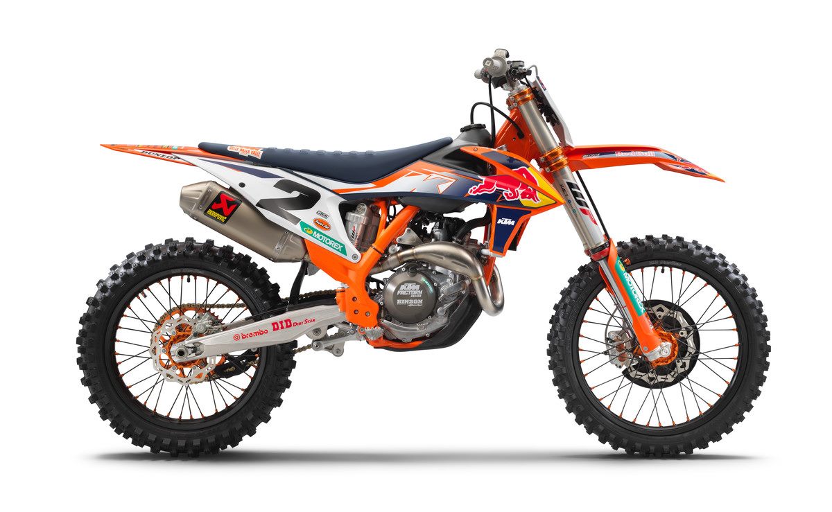 KTM annuncia la nuova 450 SX-F Factory Edition B 2021
