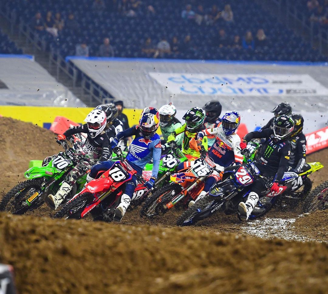 Supercross Houston 2 start 250 2021