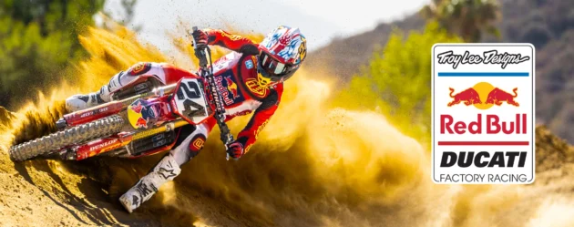 R.J. Hampshire firma con Ducati!